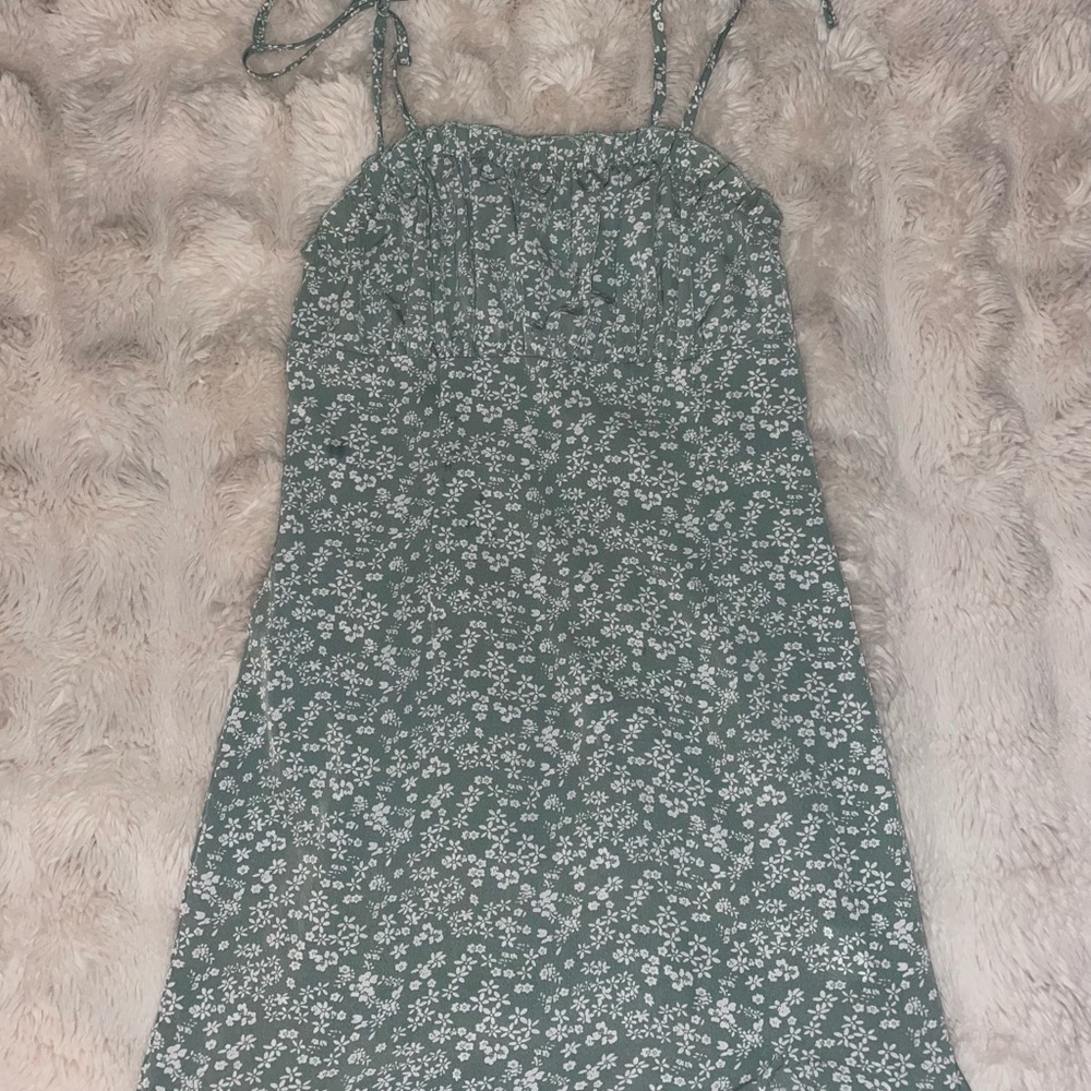 Shein Women’s Floral Green Summer Dress